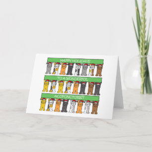 Acupuncturist Happy Holidays Holiday Card
