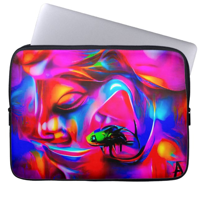 Acusticophobia 2 laptop sleeve (Front)