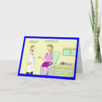 Acute Pharyngitis Get Well Card