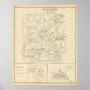 Acworth, Sullivan County Poster
