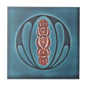 AD006 Art Deco Reproduction Ceramic Tile