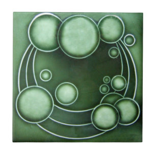 AD025 Art Deco Reproduction Ceramic Tile