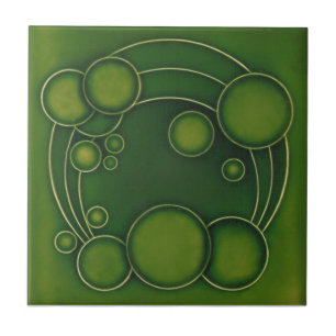 AD053 Art Deco Reproduction Ceramic Tile