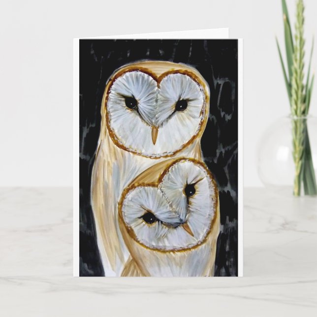 ad2barnowl10x15.jpg holiday card (Front)