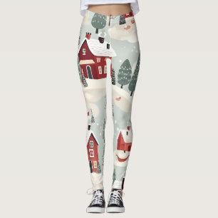 AD 002 - Christmas digital pattern Leggings