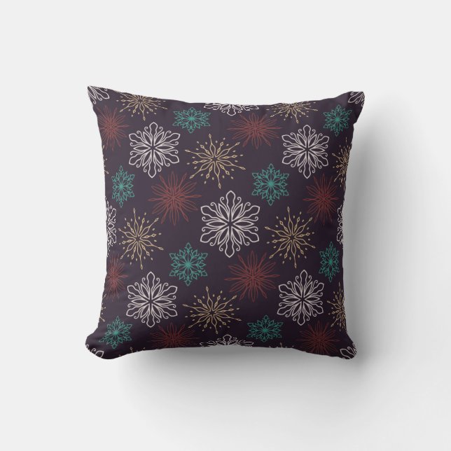 AD 006 - Christmas digital graphic pattern Cushion (Front)