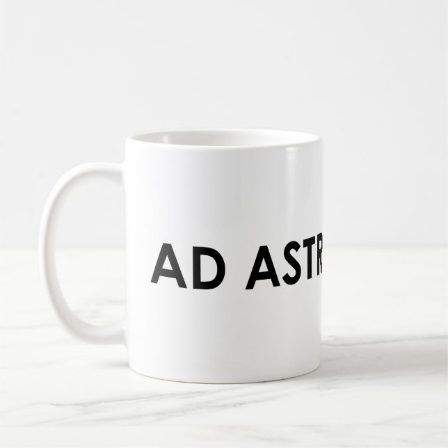 Ad astra coffee mug (Left)