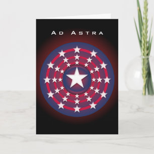Ad Astra Folded Greeting Card