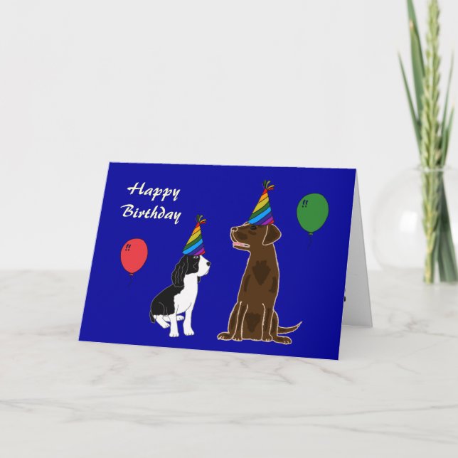 AD- Happy Birthday Puppy Card (Front)