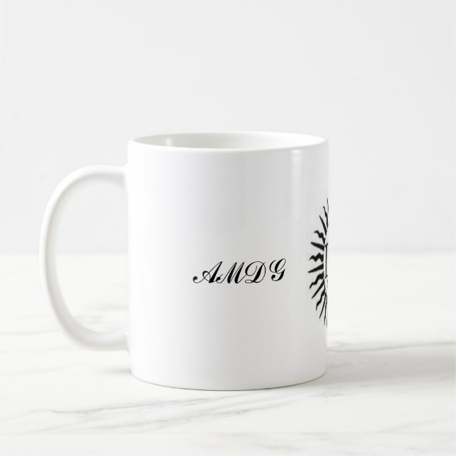 Ad majorem dei gloriam coffee mug (Left)
