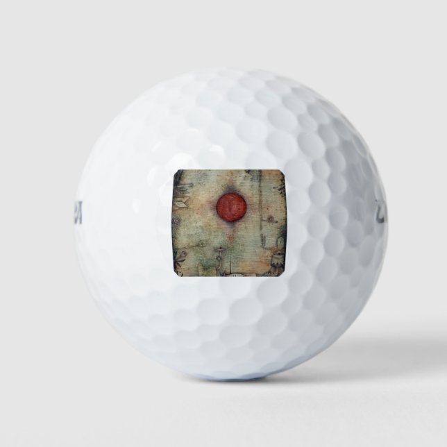 Ad marginem (1930) by paul klee golf balls (Front)