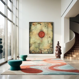 Ad Marginem by Paul Klee, Abstract Art Poster