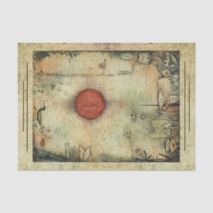 Ad Marginem by Paul Klee, Abstract Art  Tissue Paper