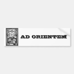 AD ORIENTEM TRADITIONAL LATIN MASS BUMPER STICKER