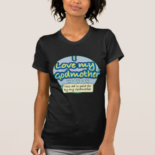 Ad paid for by my Godmother blue T-Shirt