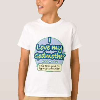 Ad paid for by my Godmother blue T-Shirt