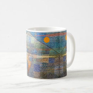 Ad Parnassum by Paul Klee, Abstract Art Coffee Mug