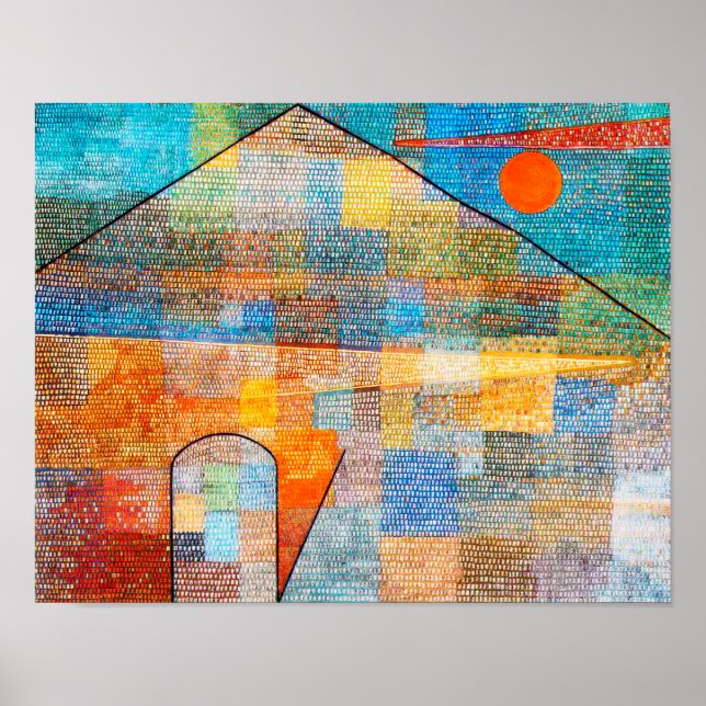 Ad Parnassum, Paul Klee Poster (Front)