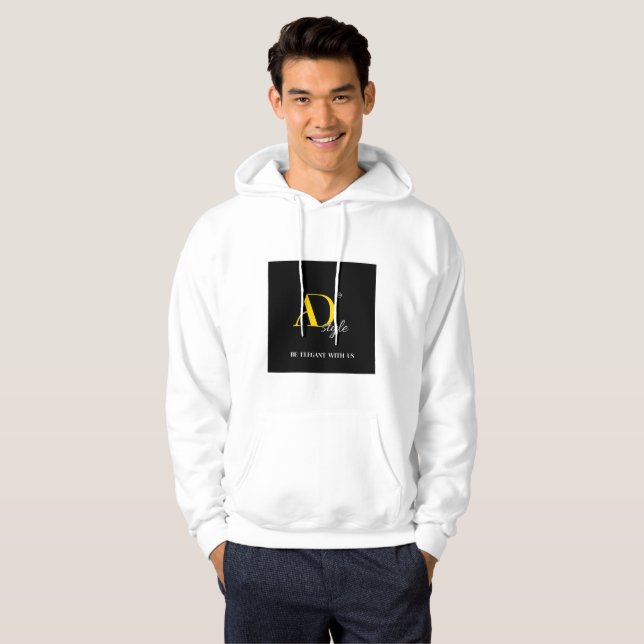 AD Style – Be Elegant With Us | Fashion Statement  Hoodie (Front Full)