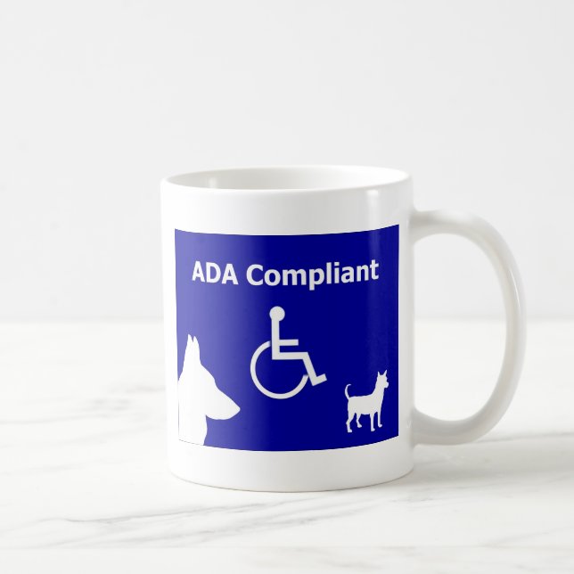 ADA Compliant Coffee Mug (Right)