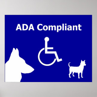 ADA Compliant Poster