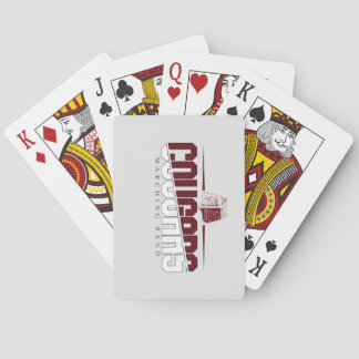 Ada Cougar Band Deck of Cards Grey