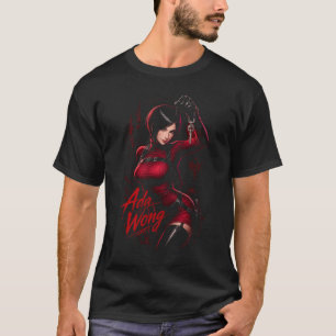 Ada Horror Wong Art 55 Basic Dark T-Shirt