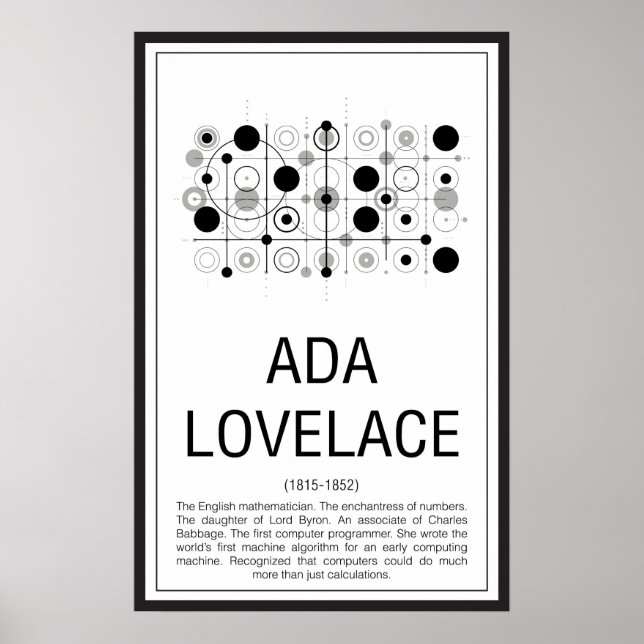 Ada Lovelace Poster (Front)