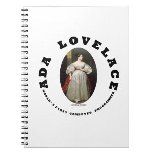 Ada Lovelace World's First Computer Programmer Notebook