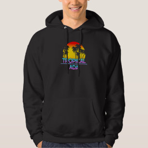 Ada Michigan Funny Ironic Weather Hoodie