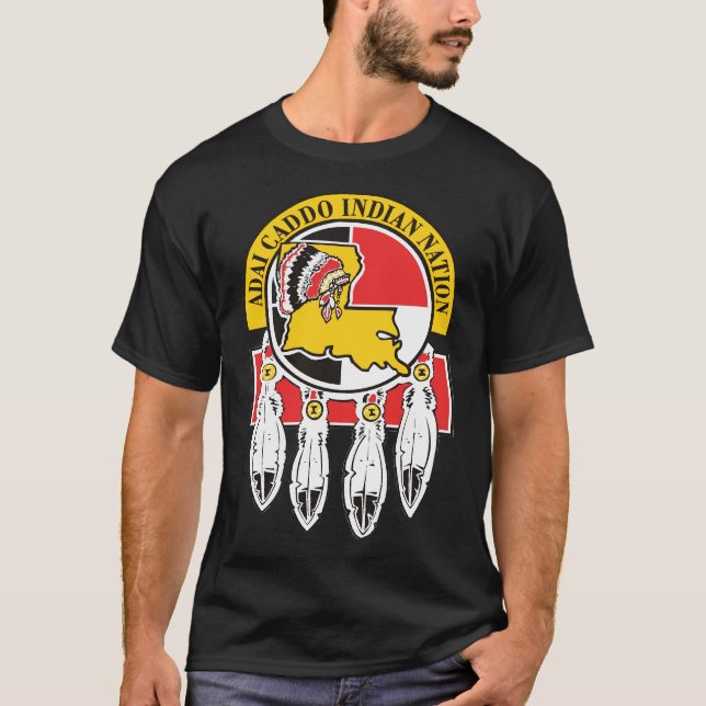 Adai Caddo Indian Nation Native American T-shirt (Front)