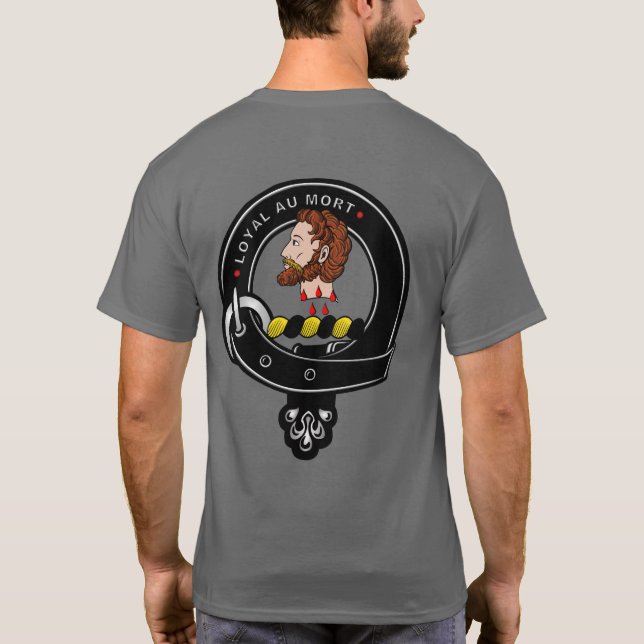 Adair Clan Badge  T-Shirt (Back)