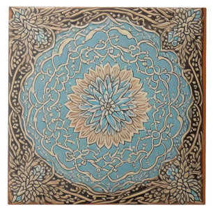 Adalusian traditional ceramic art no 10 tile