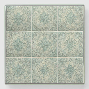 Adalusian traditional ceramic art no 1 stone coaster