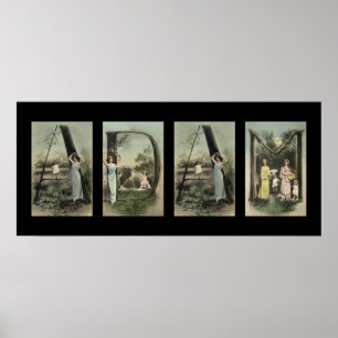 ADAM Alphabet Letter Name Art Poster