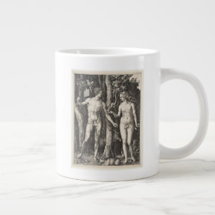 Adam and Eve, 1504 Large Coffee Mug