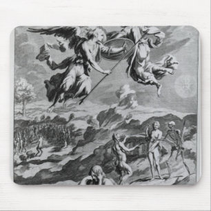 Adam and Eve after the Fall Mouse Mat