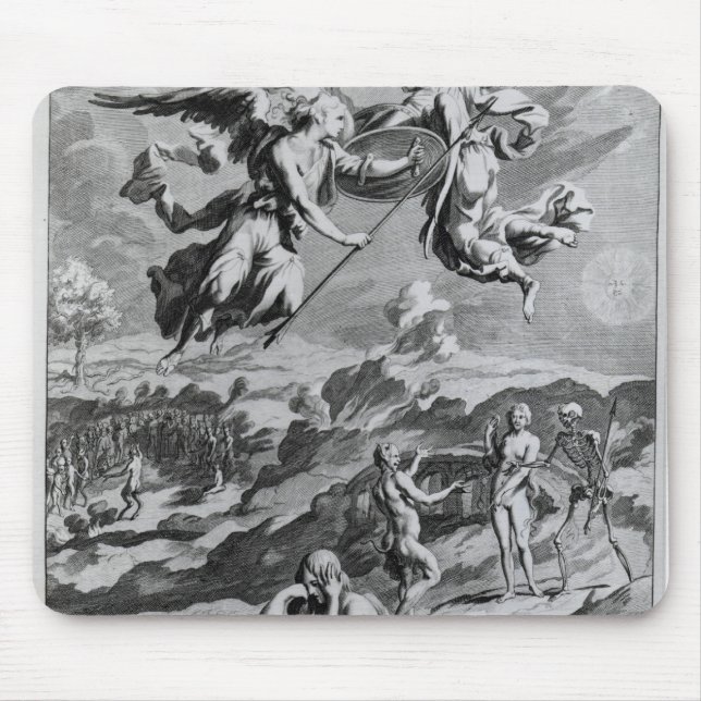 Adam and Eve after the Fall Mouse Mat (Front)