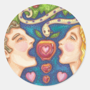 Adam And Eve APPLE SEDUCTION STICKERS Sheet