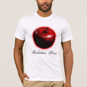 Adam and Eve Apple - The Forbidden Fruit T-Shirt