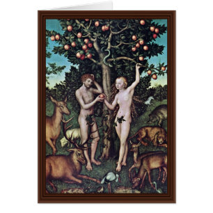 Adam And Eve By Cranach D. Ä. Lucas (Best Quality)
