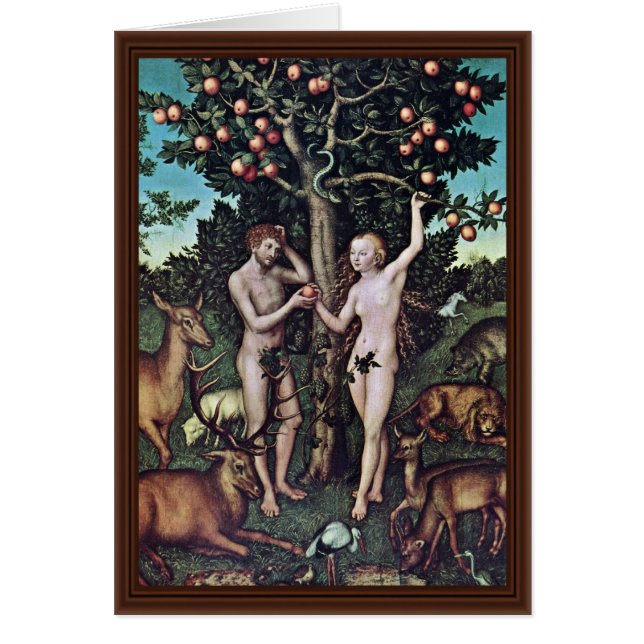 Adam And Eve By Cranach D. Ä. Lucas (Best Quality) (Front)