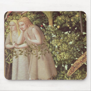 Adam and Eve Expelled from Paradise Mouse Mat