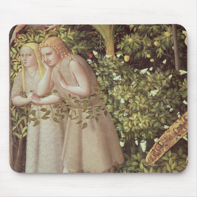 Adam and Eve Expelled from Paradise Mouse Mat (Front)