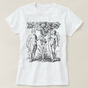 Adam and Eve Illustration T-Shirt