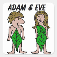 Adam And Eve Stickers