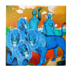 Adam And Eve Tile