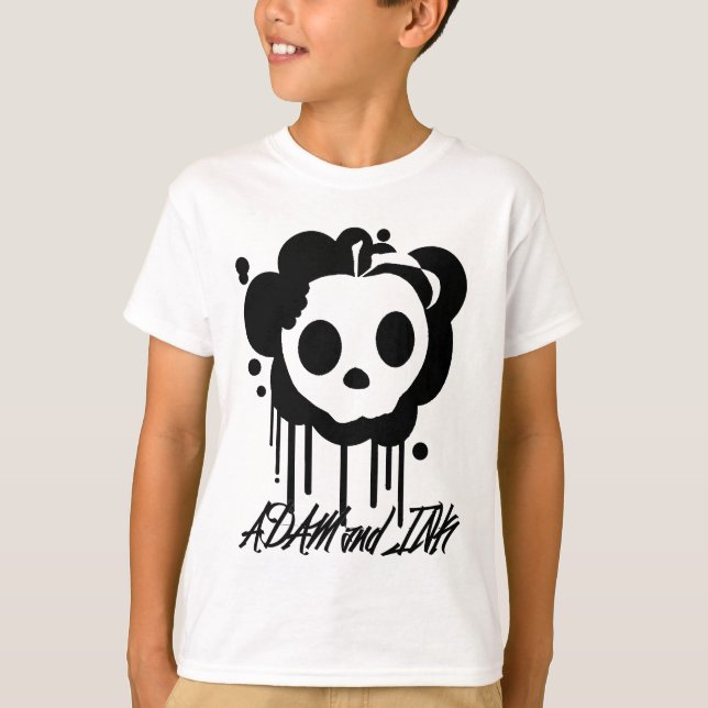 ADAM and INK apple skull T-Shirt (Front)