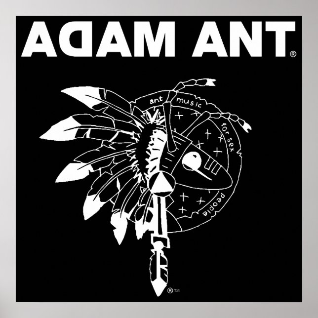 Adam and the Ants Poster (Front)