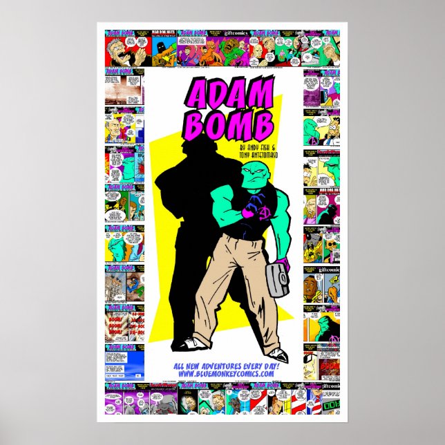 Adam Bomb! Poster (Front)